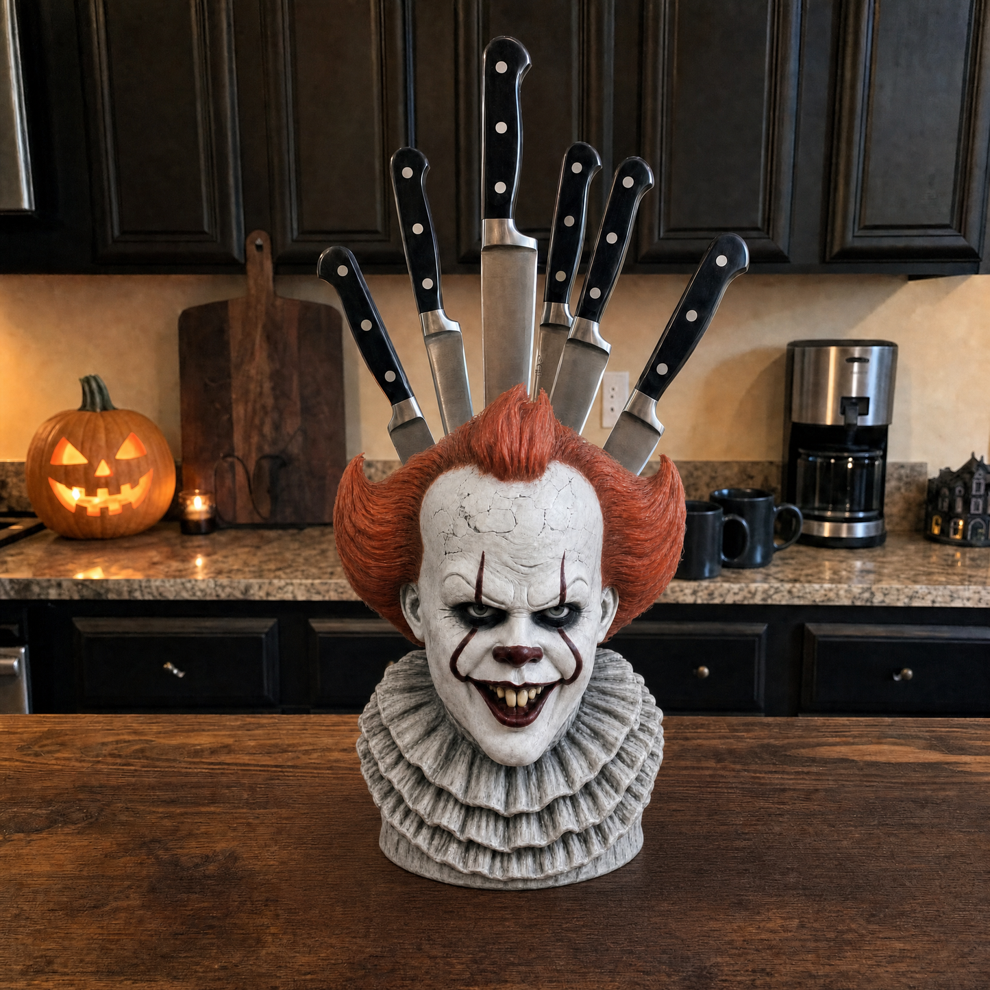 Horror Knife Block