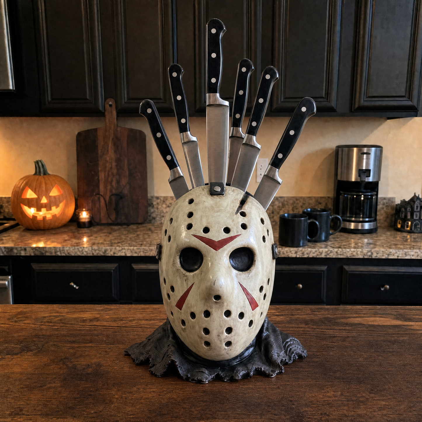 Horror Knife Block